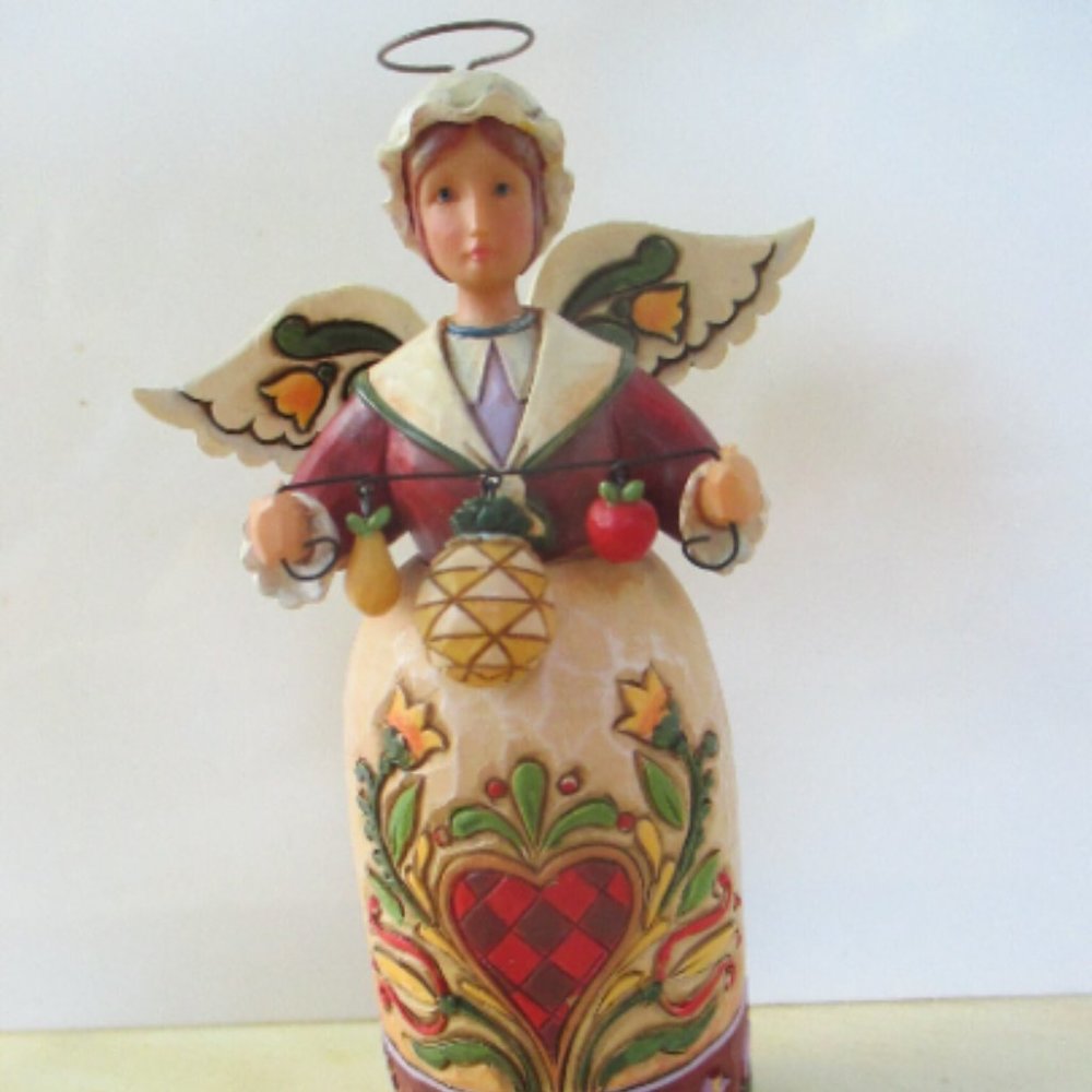 Jim Shore Angel Heartwood Creek Colonial Williamsburg figurine